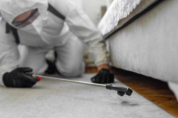 Professional Mosquito Control technician working in Arcata, CA